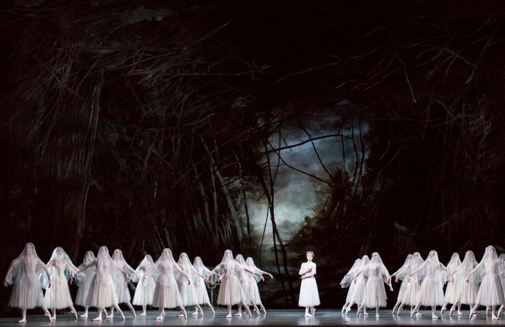 'Giselle' (1841), performed by the Royal Ballet at the Royal Opera House, London, in 2018, in a production using designs from 1985 by John Macfarlane, photo: Helen Maybanks; © ROH 2018