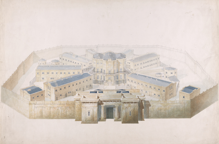 A Design for a Prison, Wyatville