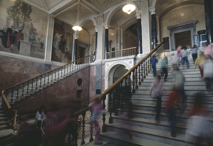 Nationalmuseum interior.