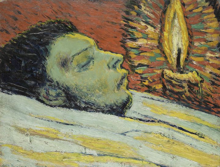La Mort de Casagemas (1901), Pablo Picasso. Photo © RMN-Grand Palais (Musée national Picasso-Paris) / Mathieu Rabeau © Succession Picasso 2018
