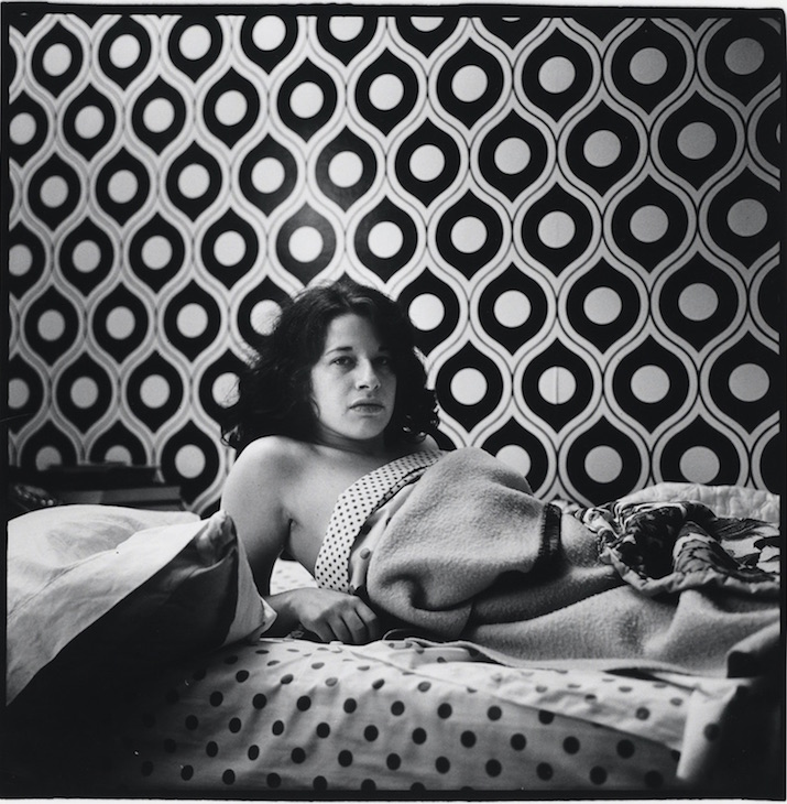 Fran Lebowitz at Home in Morristown, New Jersey; (1974), Peter Hujar.