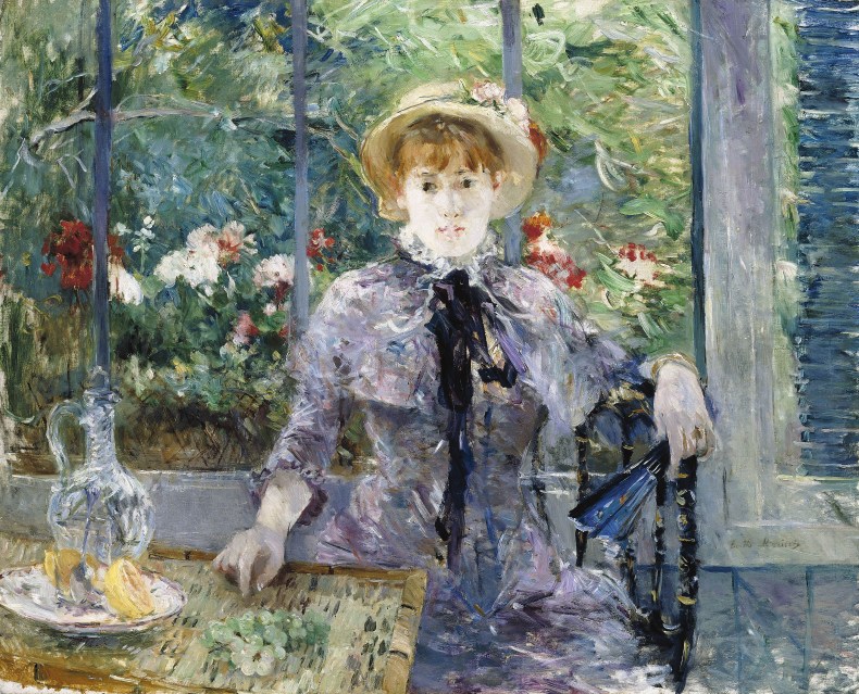In the Country (After Lunch), 1881, Berthe Morisot, Lawrence Ellison Private Collection