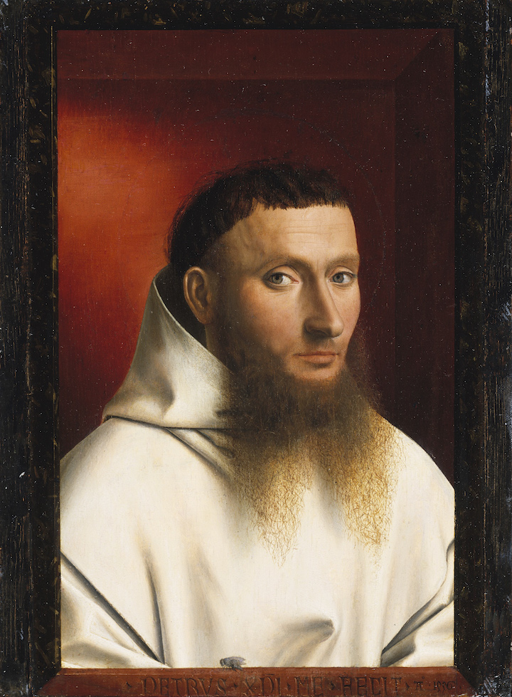 Portrait of a Carthusian Lay Brother (1446), Petrus Christus. The Metropolitan Museum of Art, New York