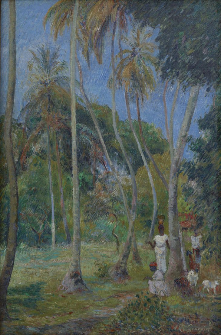Path under the Palms, Paul Gauguin