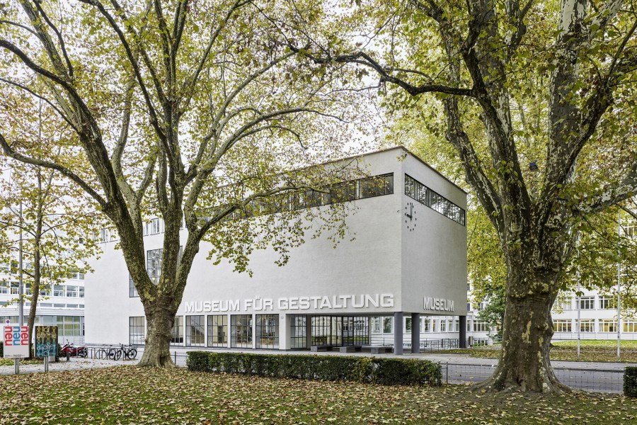 Museum für Gestaltung Zürich, main building at Ausstellungsstrasse, 2017.