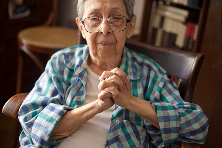 Geta Brătescu in 2012.