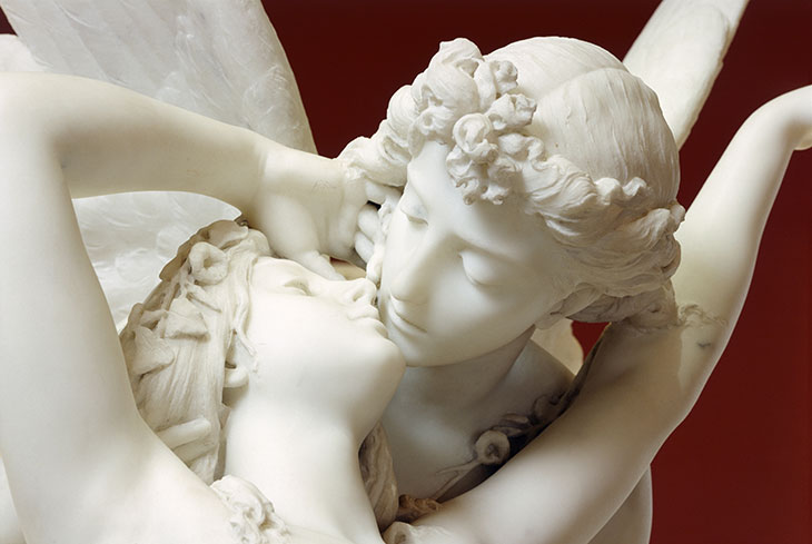The Love of Angels (1864), Giulio Bergonzoli.