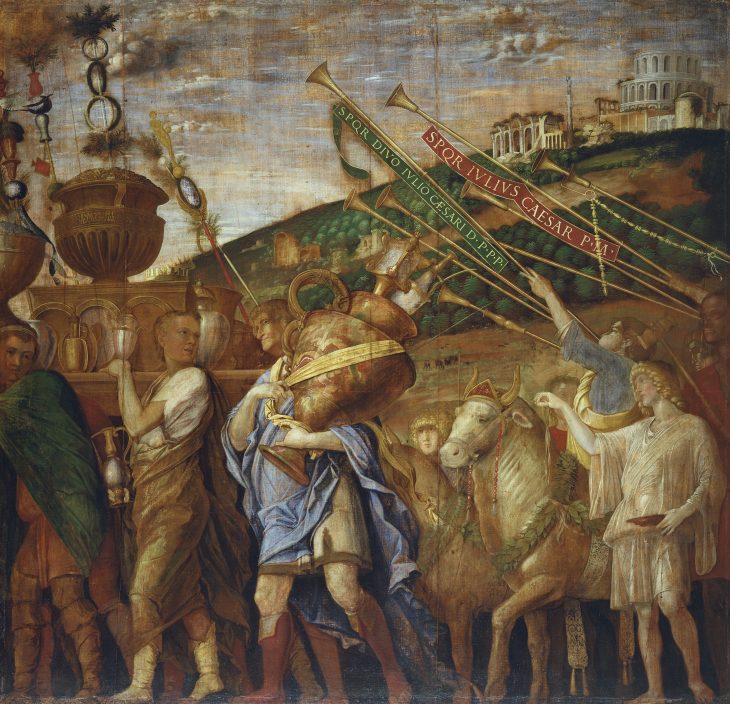 The Triumphs of Caesar IV: The Vase-Bearers, Andrea Mantegna