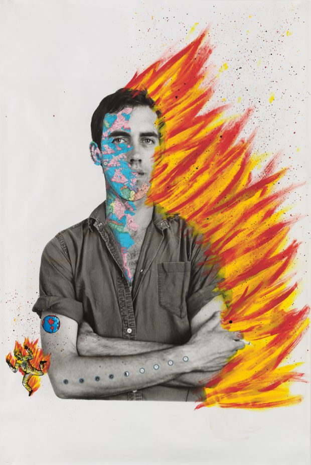 Self-Portrait of David Wojnarowicz, David Wojnarowicz with Tom Warren, Collection of Brooke Garber Neidich and Daniel Neidich; photo: Ron Amstutz