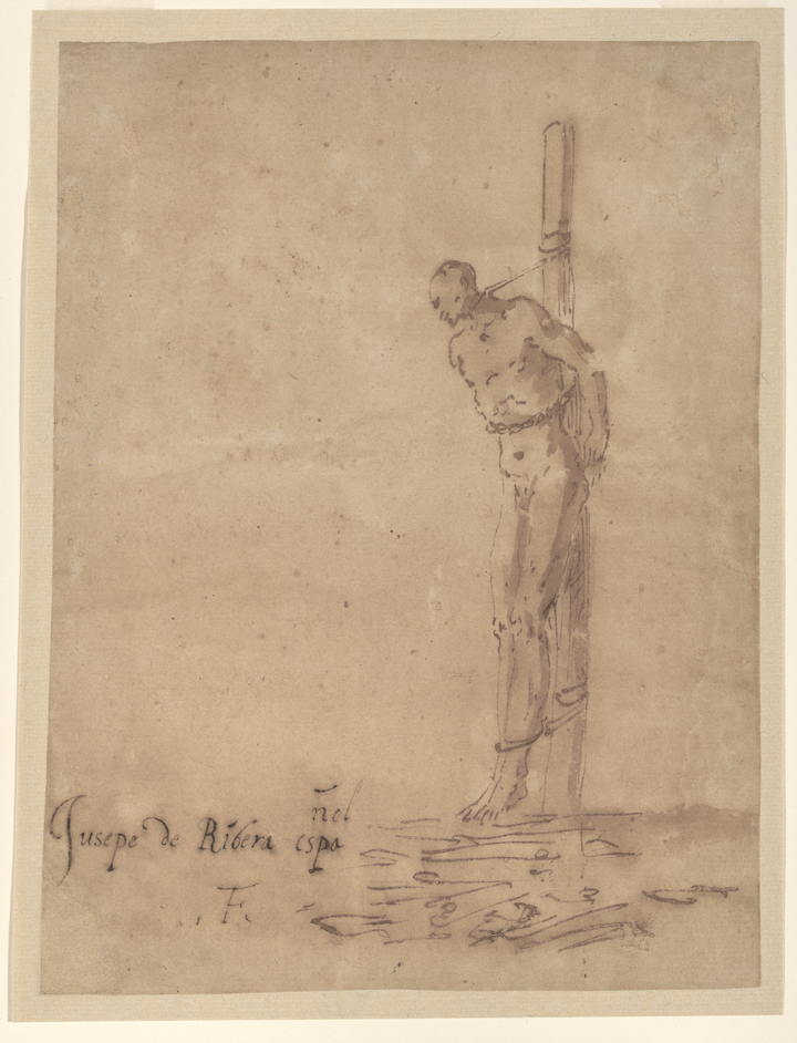 Man Bound to a Stake (early 1640s), Jusepe di Ribera. © Fine Arts Museum of San Francisco