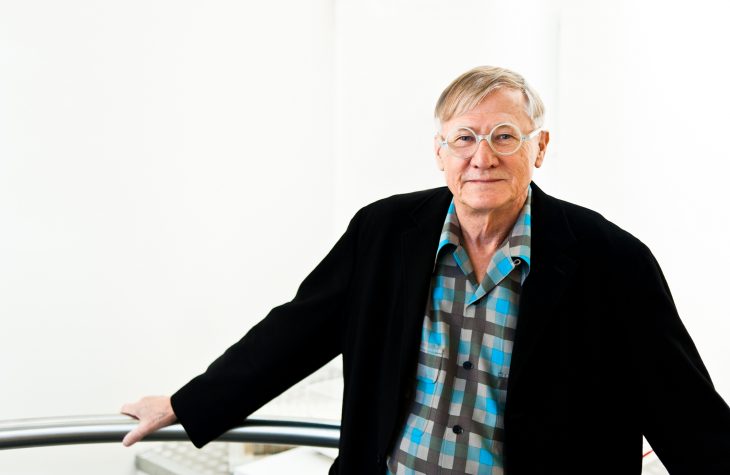 Nicholas Grimshaw, winner of the 2019 Royal Gold Medal for architecture.