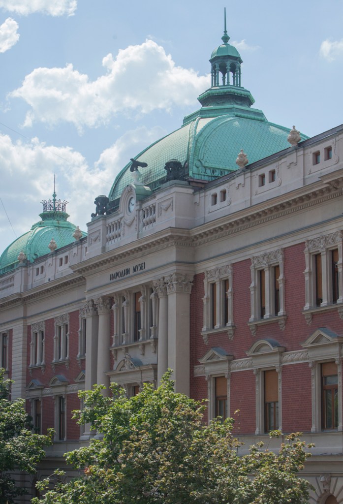The National Museum in Belgrade.