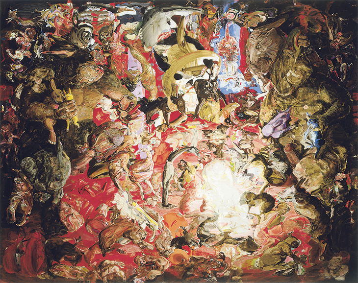 Untitled (1997), Cecily Brown.