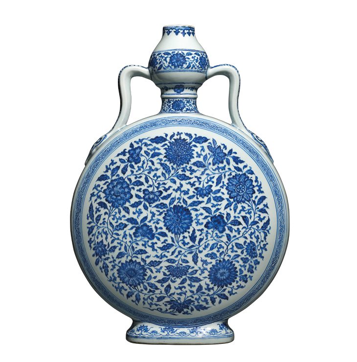 Moonflask (bianhu) (1725–35), China.