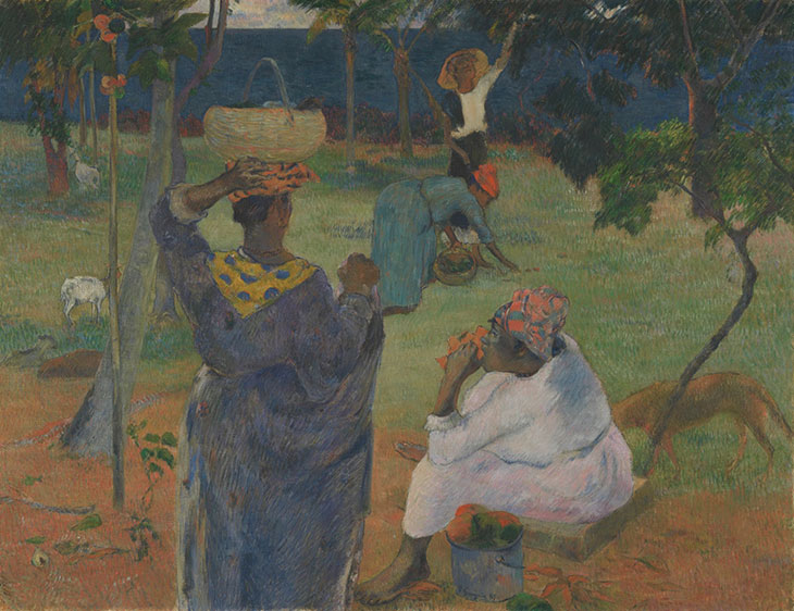 The Mango Trees, Martinique (1887), Paul Gauguin.