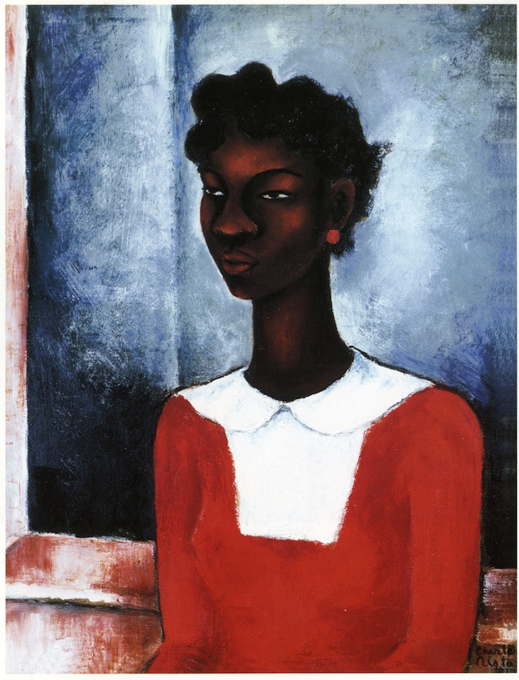 Girl in a Red Dress, Charles Alston