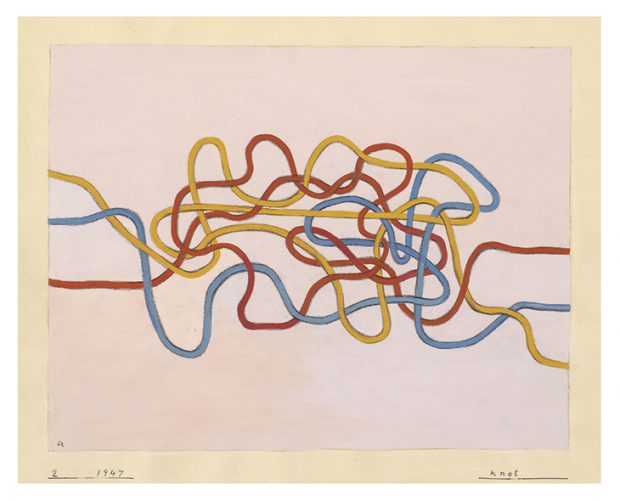 Knot, (1947), Anni Albers. The Josef and Anni Albers Foundation, Bethany, Connecticut, © 2018 Josef and Anni Albers Foundation/Artists Rights Society (ARS), New York/DACS, London