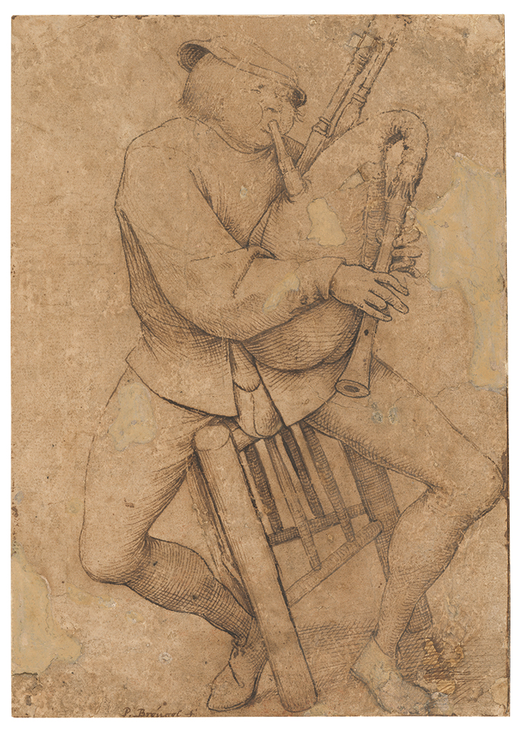 The Bagipe Player, Pieter Bruegel the Elder