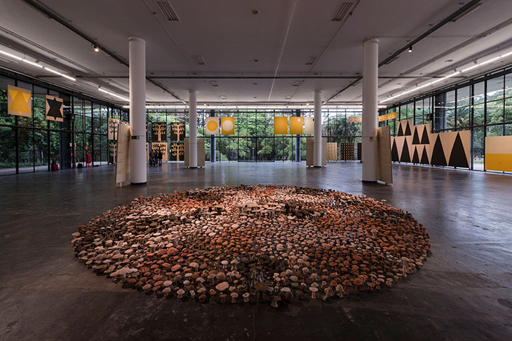 Installation view of Antonio Ballester Moreno’s exhibition at the 33rd Bienal de São Paulo, ‘Affective Affinities’, 2018.