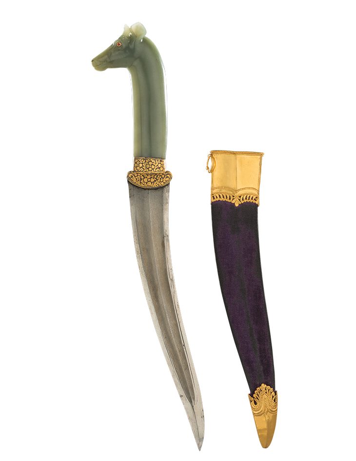 Dagger (khankjar), mid 17th century, Mughal, India. 