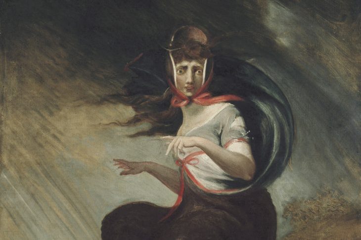 Mad Kate (detail; 1806/07), Henry Fuseli.