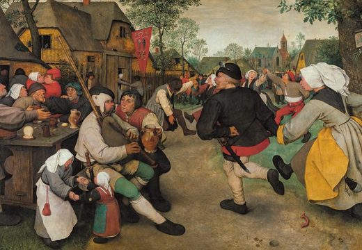 Peasant Dance, Pieter Bruegel