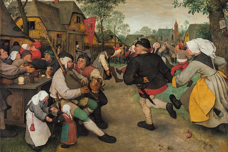 Peasant Dance, Pieter Bruegel