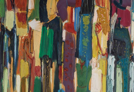 Celebrations (detail; 1990), Paul Guiragossian.