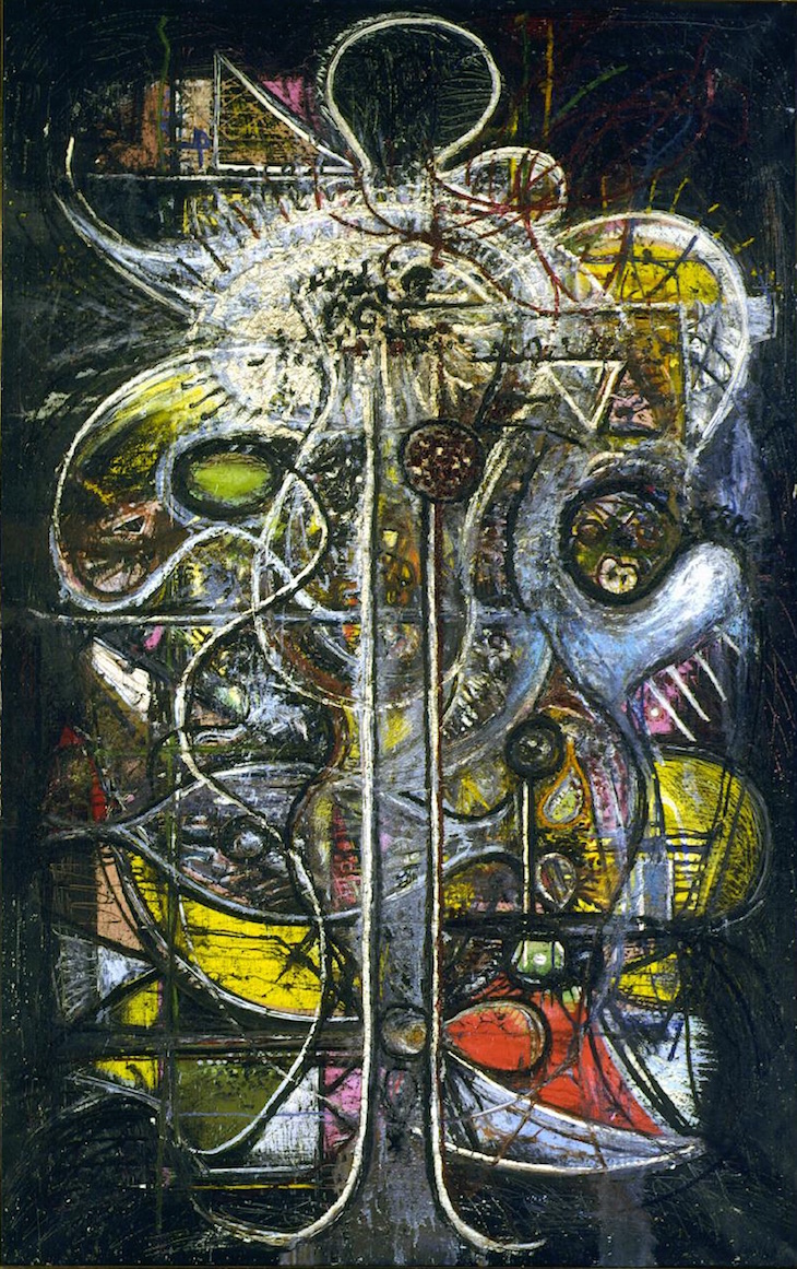 Crucifixion, Comprehension of the Atom, Richard Pousette-Dart