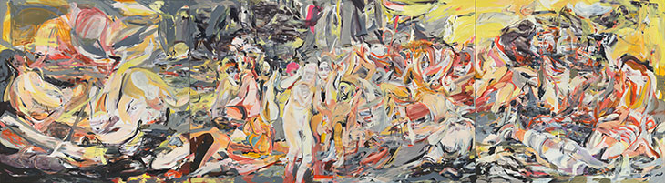 Where, When, How Often and with Whom (2017), Cecily Brown