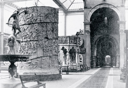 The Cast Courts at the Victoria and Albert Museum, London, photographed in the late 19th century.