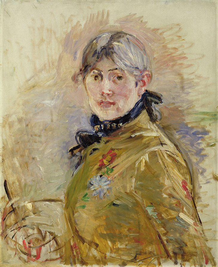 Self-Portrait (1885), Berthe Morisot.