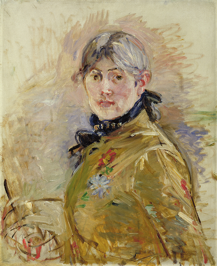 Self-Portrait (1885), Berthe Morisot.