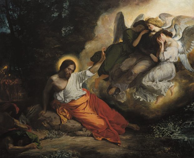 Christ in the Garden of Olives, (1824–26), Eugène Delacroix.