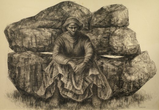 General Moses (Harriet Tubman) (1965), Charles White.