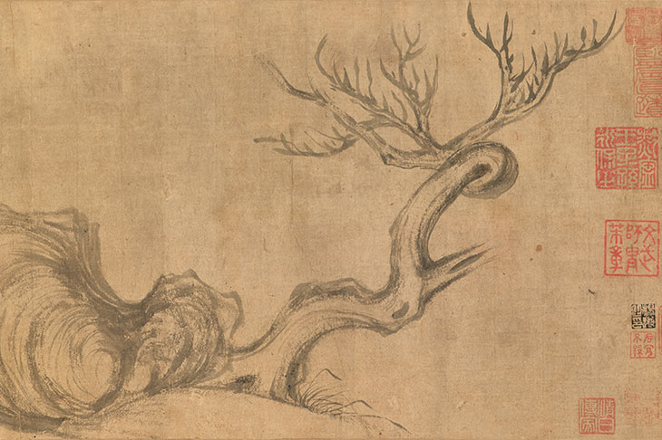Wood and Rock (11th century), Su Shi.