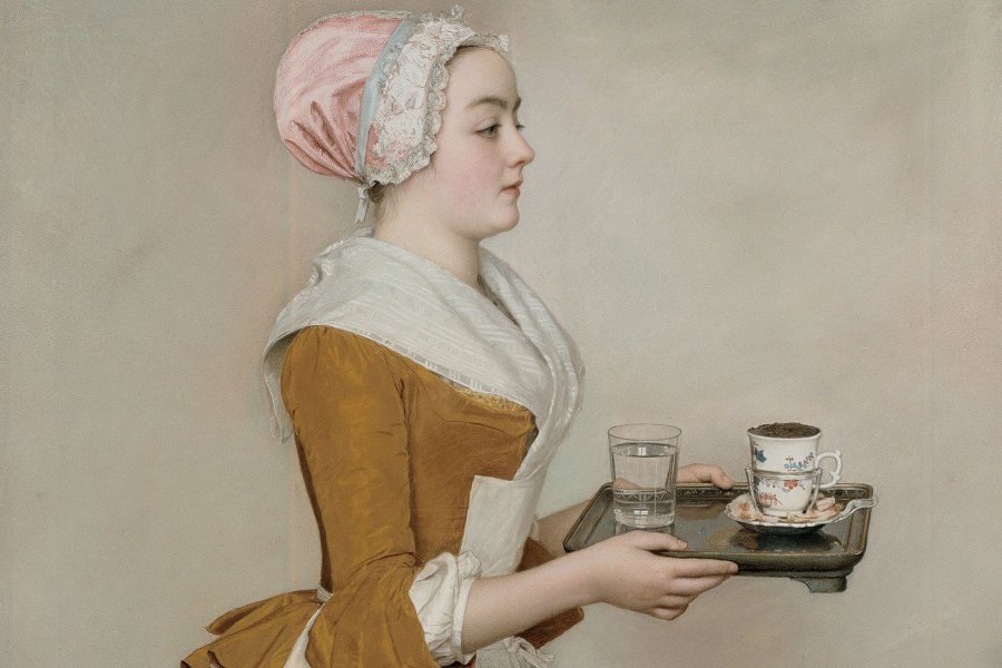 The Chocolate Girl (c. 1744), Jean-Étienne Liotard