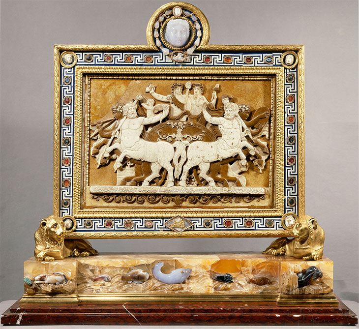 The Triumph of Bacchus (1780), Luigi Valadier. Musée du Louvre, Paris.