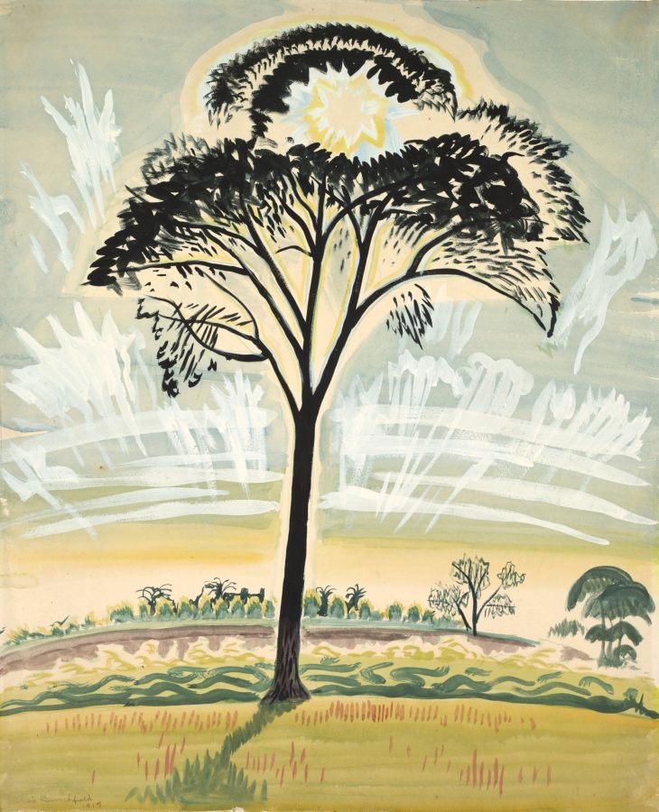 The Sun through the Trees, Charles Burchfield
