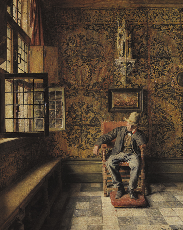 The Man in the Chair (1875), Henri De Braekeleer. Royal Museum of Fine Arts, Antwerp.