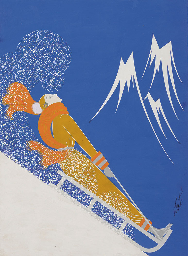 Sports d’Hiver (1933), Erté. Stephen Ongpin Fine Art (£18,000)