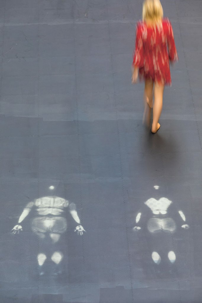 Installation view of Tania Bruguera’s Tate Modern Turbine Hall commission in October 2018.