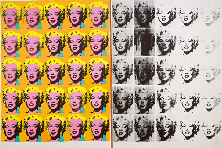 Marilyn Diptych (1962), Andy Warhol. Tate, London.