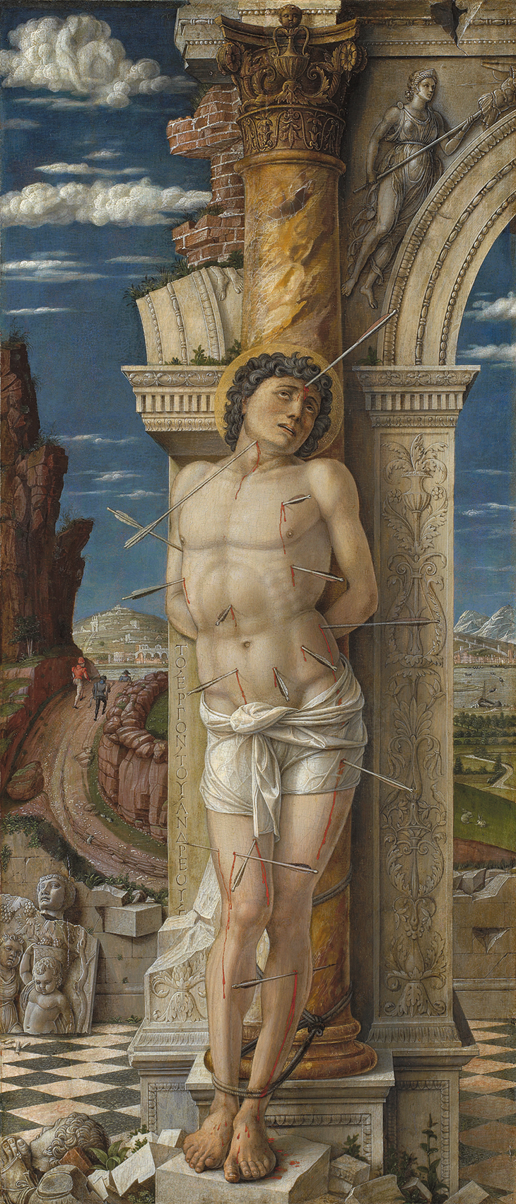 Saint Sebastian, Mantegna