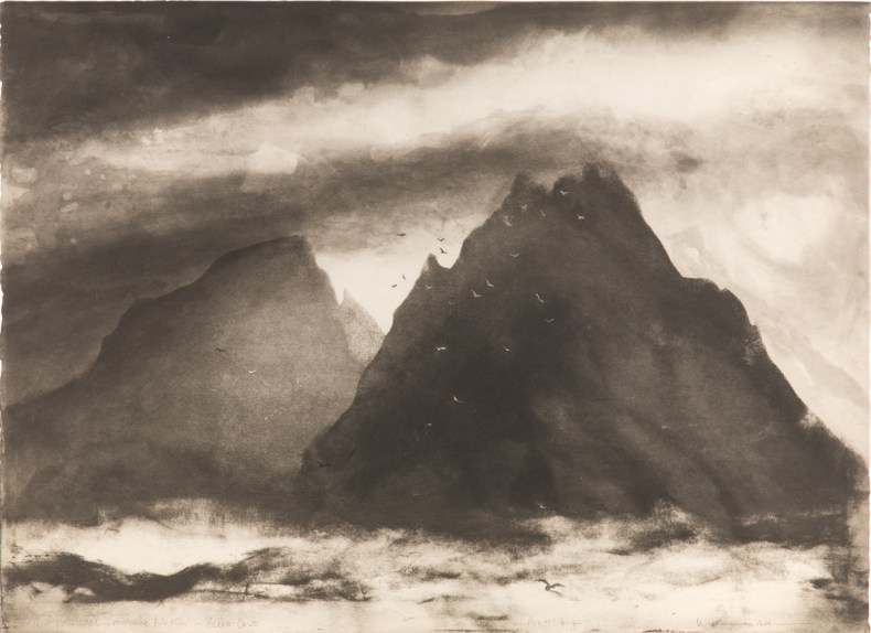 Skellig Michael from the North, Blue Cove (2003), Norman Ackroyd