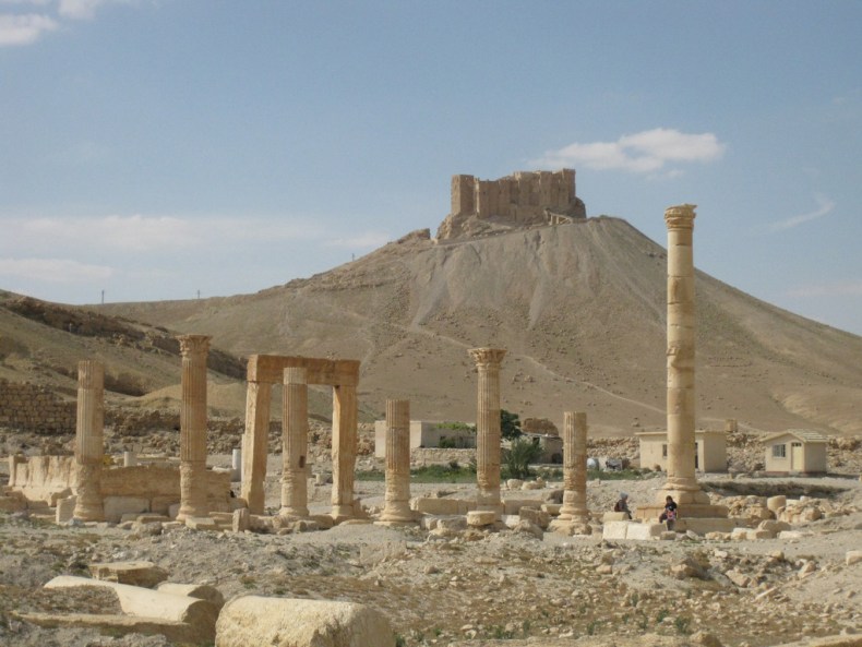 The Temple of Allat in Palmyra (where the Lion of Allat now in the Damascus museum came from.