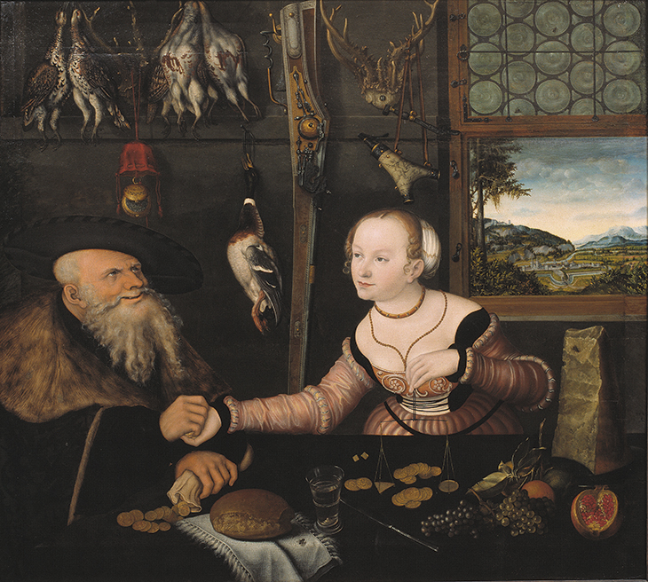 The Ill-matched Couple, Lucas Cranach the Elder
