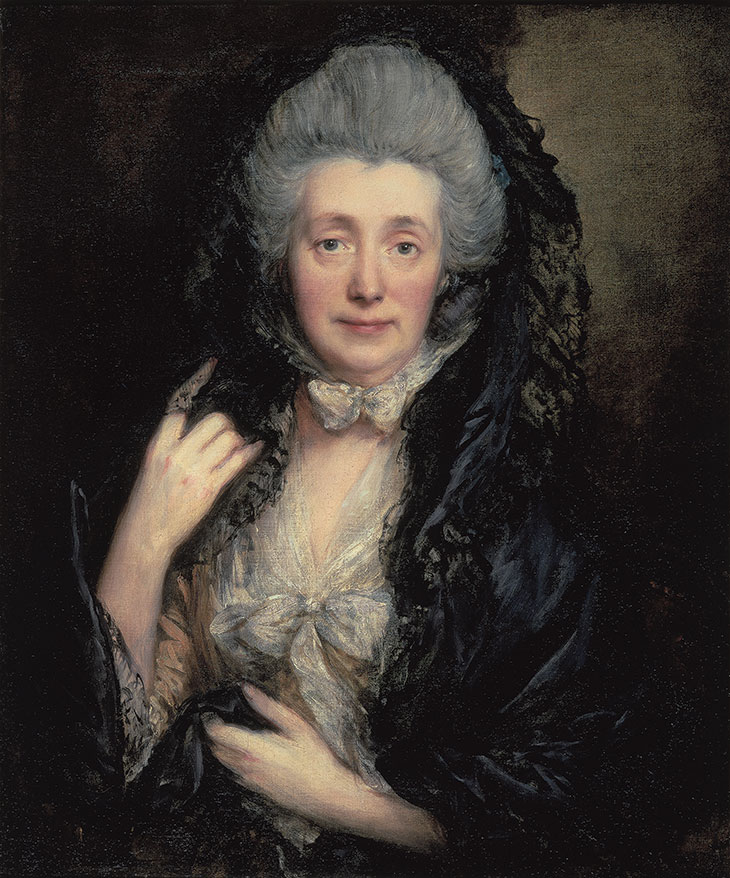 Margaret Gainsborough, the Artist’s Wife (c. 1777), Thomas Gainsborough. Courtauld Gallery, London