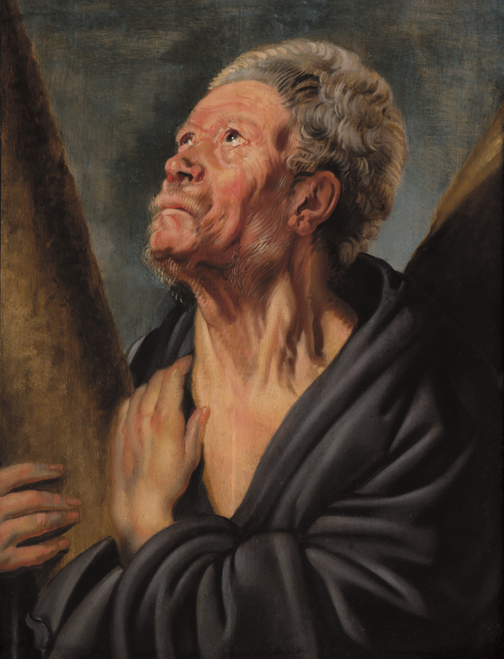 Saint Andrew (Portrait of Abraham Grapheus), Jacob Jordaens