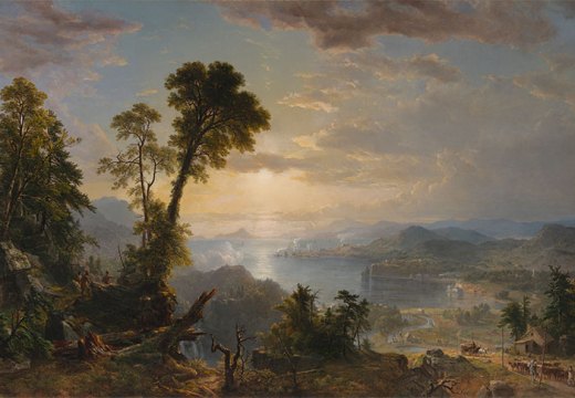 Progress (The Advance of Civilization) (1853), Asher B. Durand. Virginia Museum of Fine Arts